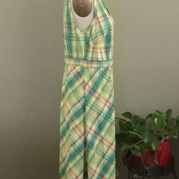 Vintage “Khakis International Design” Plaid Dress - Picture 3 of 7